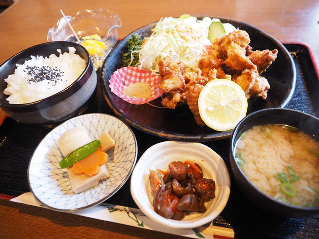 から揚げ定食