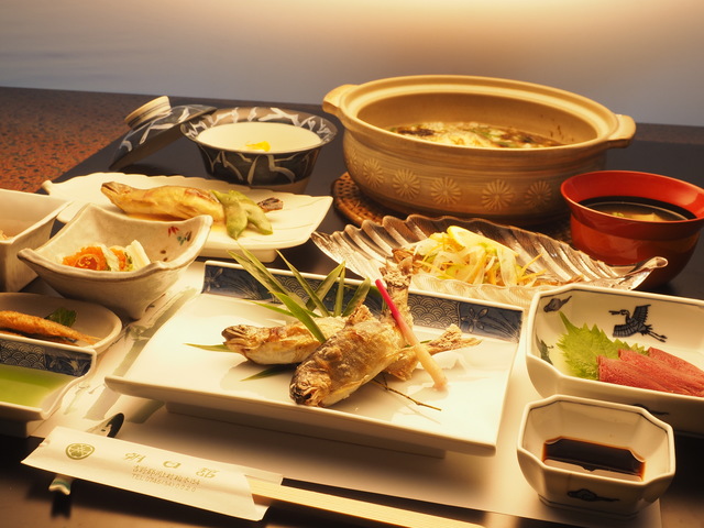 鮎尽くし料理