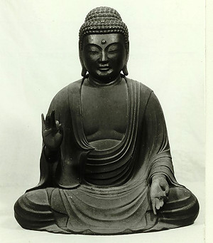 蔵A2077a】仏教美術 古味の良い経机 奈良寺院ウブ出し品 検）文